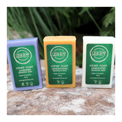 GREEN HEMP Soap - 100g