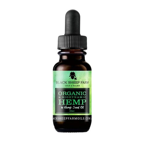 BLACK SHEEP FARM  Hemp Oil - Certified Organic & Biodynamic